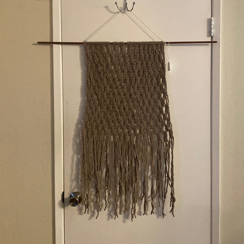 HANDMADE Large Macrame Hanging